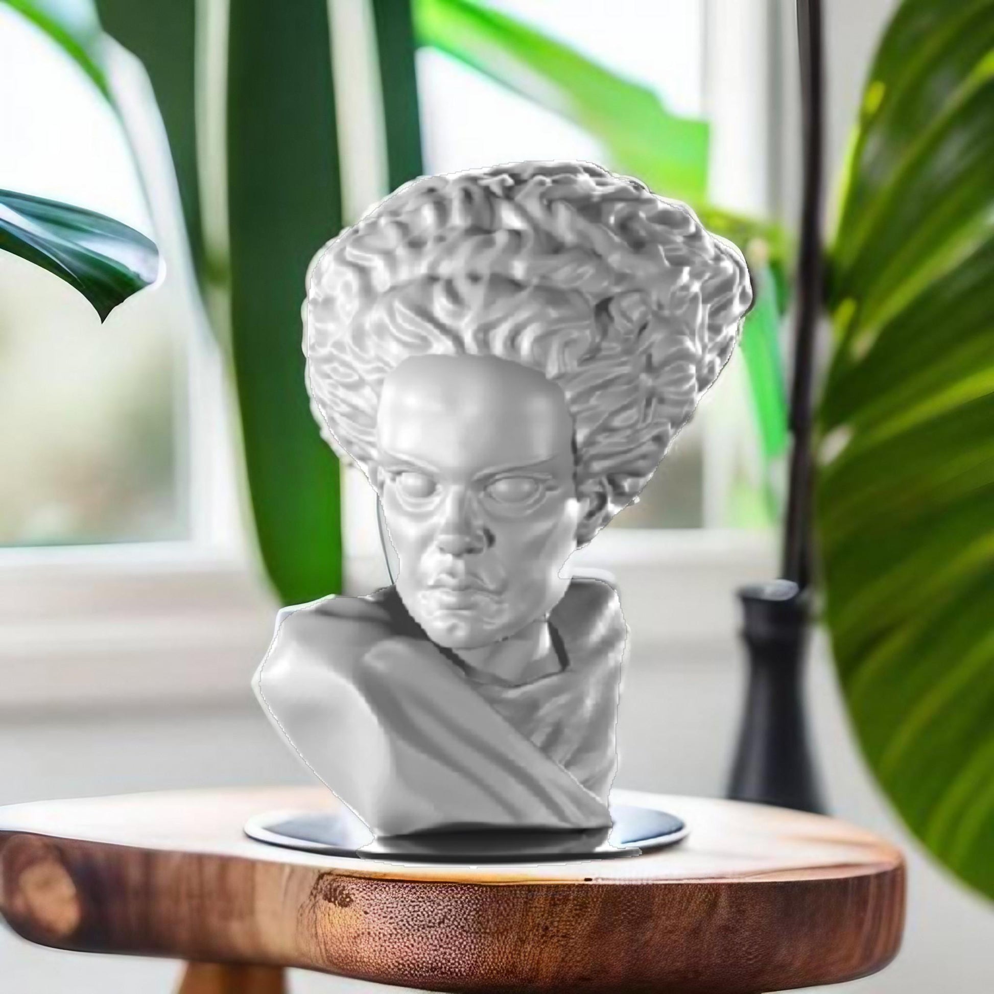 Bride of Frankenstein Plant Pot